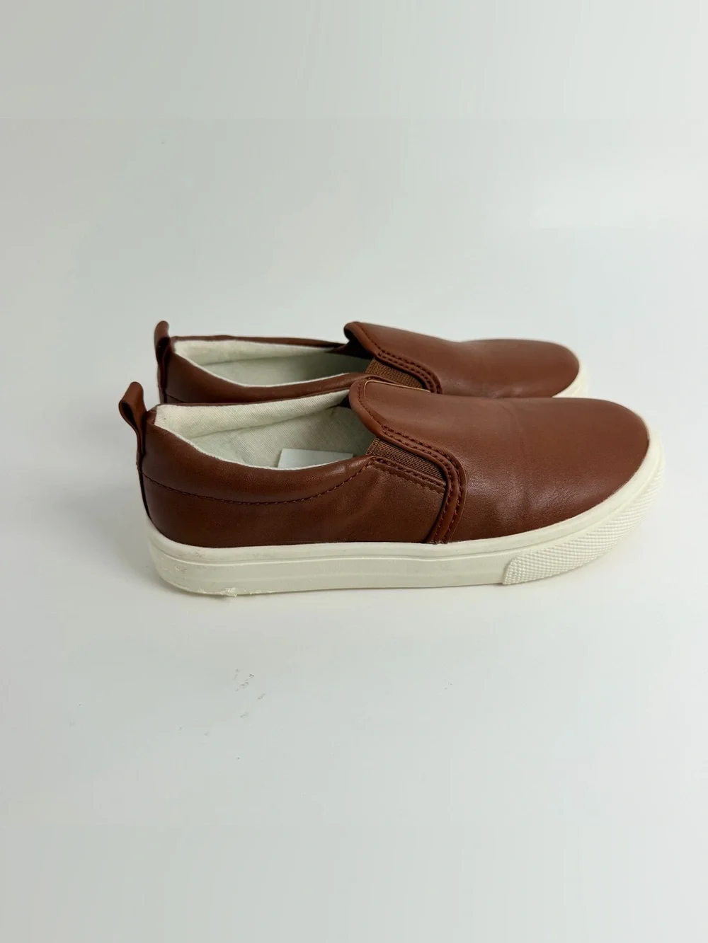 Cat & Jack Brown Slip-On Kids Dress Shoes